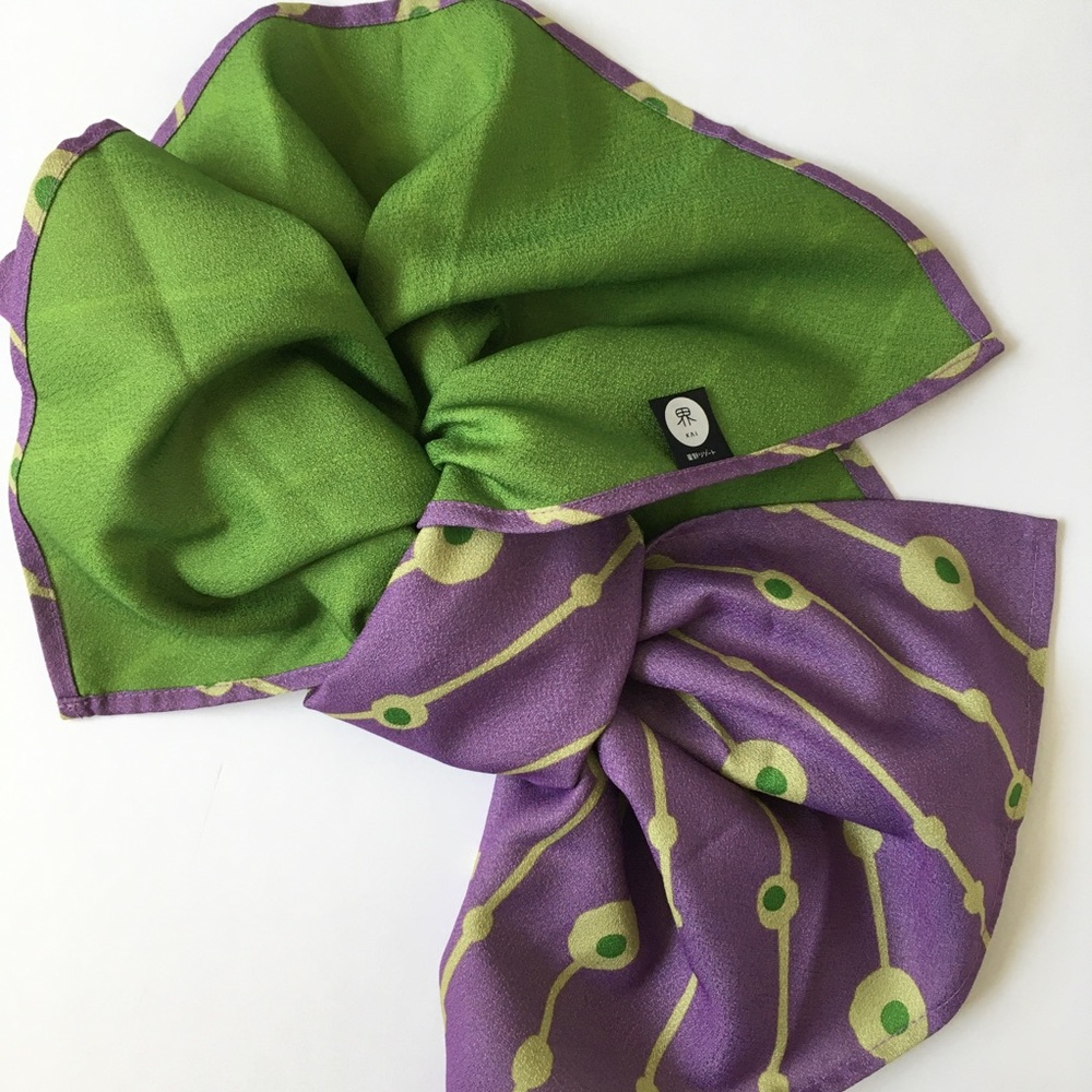 Japanese furoshiki wrapping cloth, Kai Hoshino Resort,  ~27”